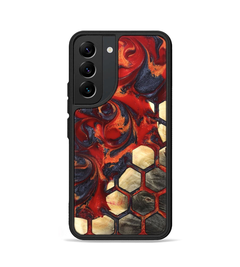 Galaxy S22 Wood Phone Case - Dock (Pattern, 820017)