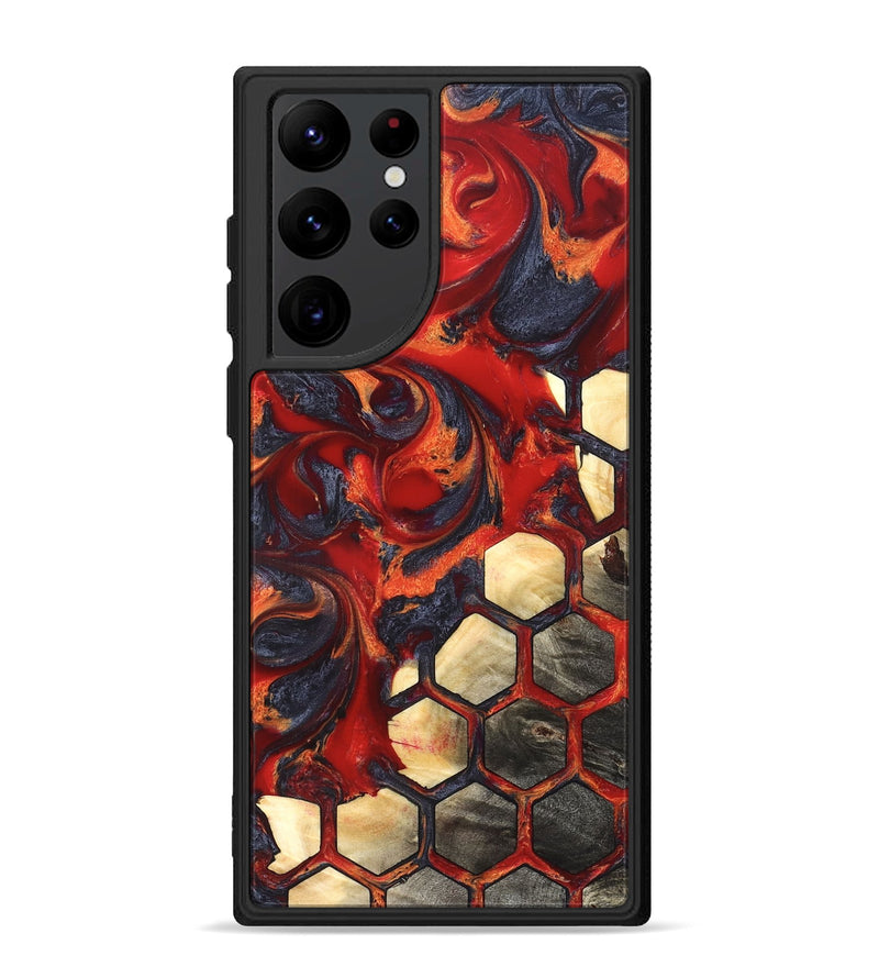Galaxy S22 Ultra Wood Phone Case - Dock (Pattern, 820017)