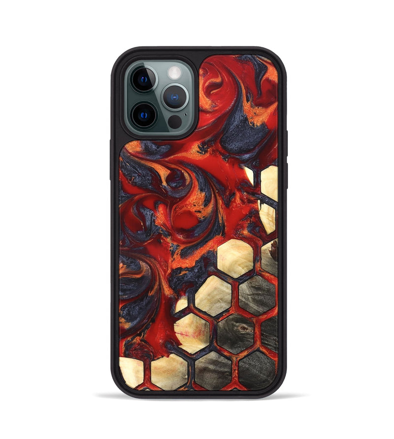 iPhone 12 Pro Wood Phone Case - Dock (Pattern, 820017)