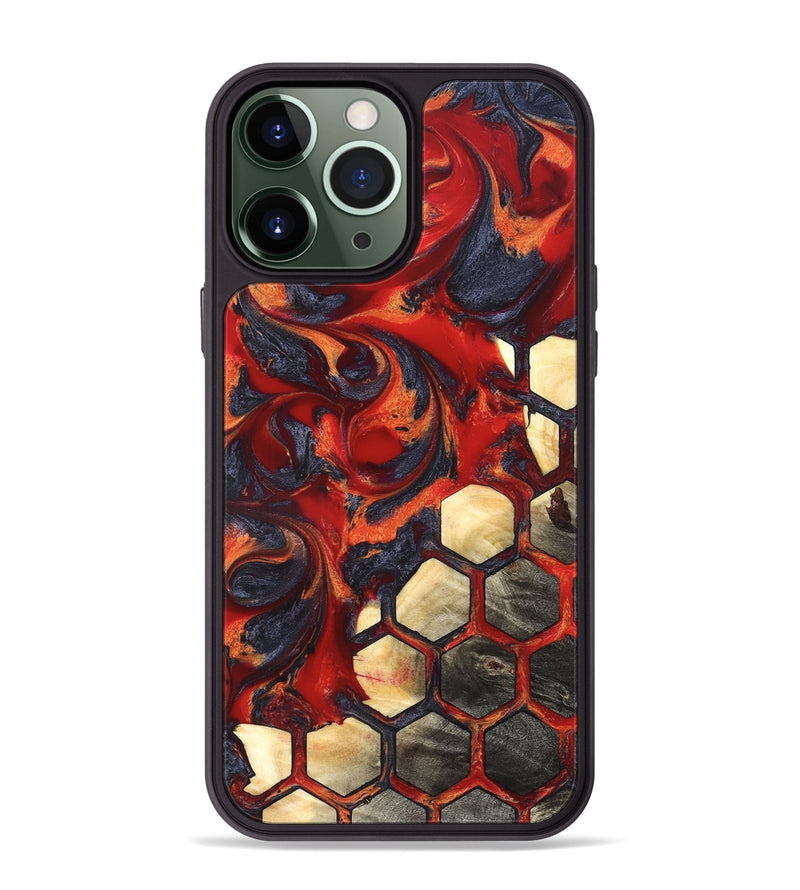 iPhone 13 Pro Max Wood Phone Case - Dock (Pattern, 820017)