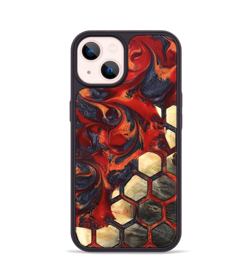 iPhone 14 Wood Phone Case - Dock (Pattern, 820017)