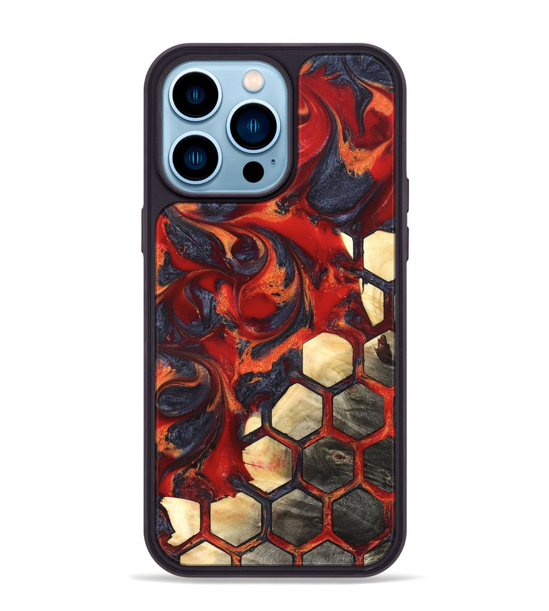 iPhone 14 Pro Max Wood Phone Case - Dock (Pattern, 820017)