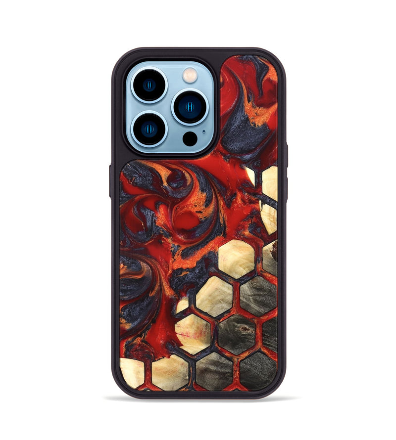 iPhone 14 Pro Wood Phone Case - Dock (Pattern, 820017)