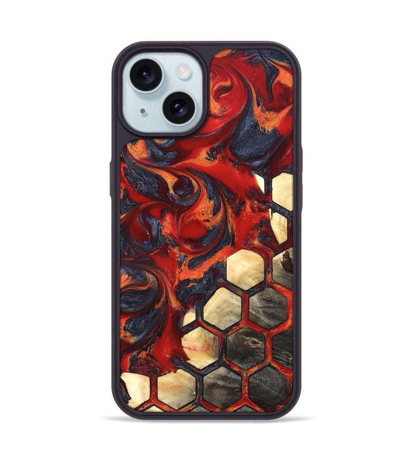 iPhone 15 Wood Phone Case - Dock (Pattern, 820017)