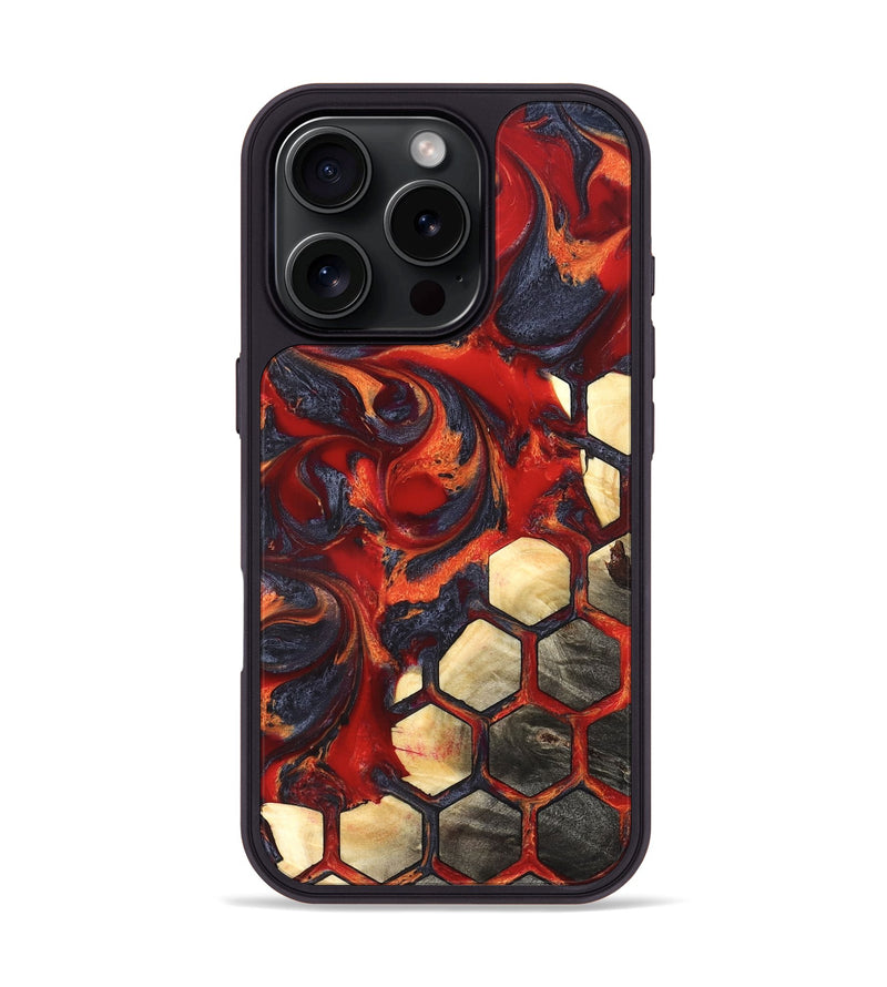 iPhone 16 Pro Wood Phone Case - Dock (Pattern, 820017)