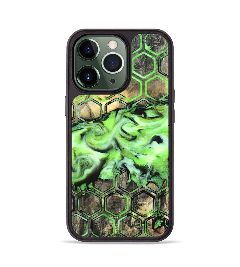 iPhone 13 Pro Wood Phone Case - Taft (Pattern, 820018)