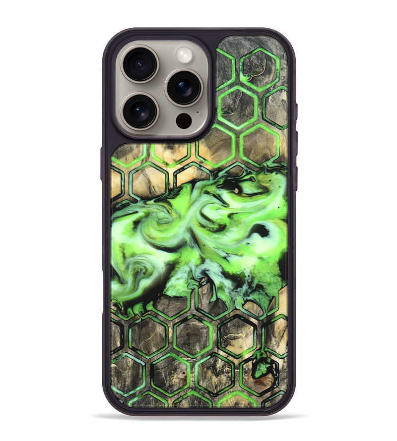 iPhone 16 Pro Max Wood Phone Case - Taft (Pattern, 820018)