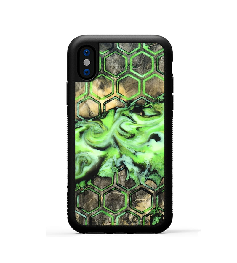 iPhone Xs Wood Phone Case - Taft (Pattern, 820018)