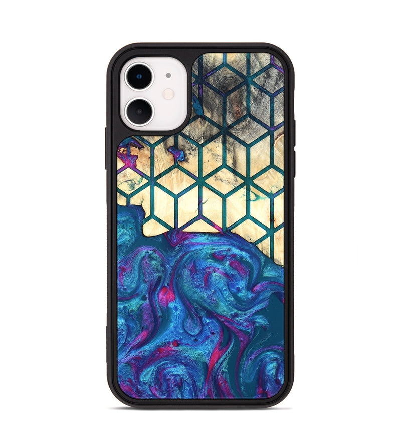 iPhone 11 Wood Phone Case - Sharen (Pattern, 820019)