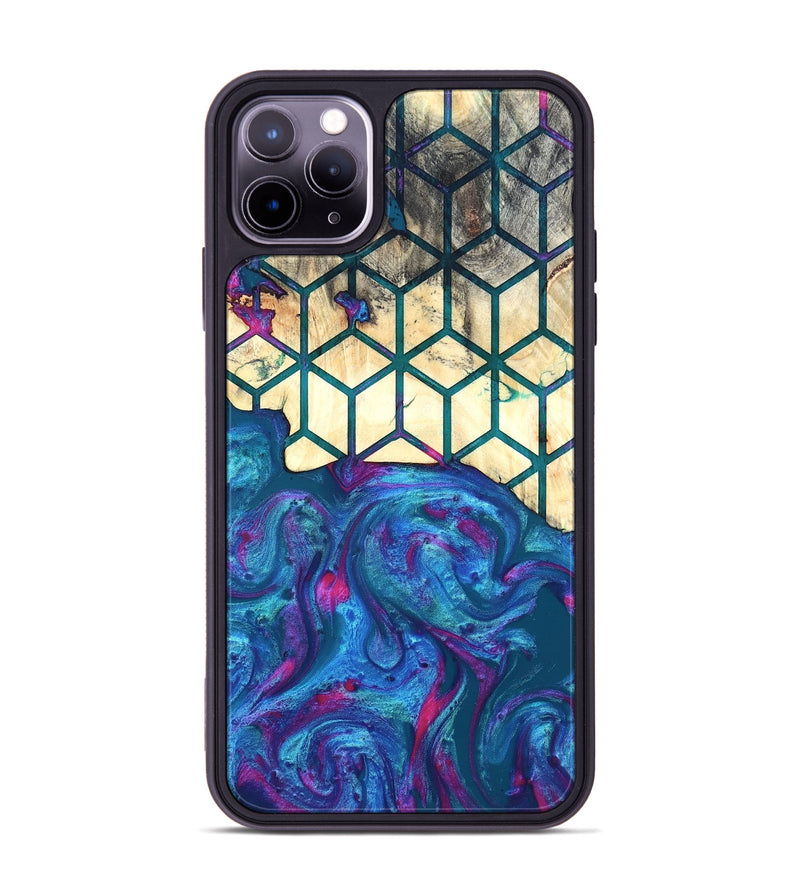 iPhone 11 Pro Max Wood Phone Case - Sharen (Pattern, 820019)