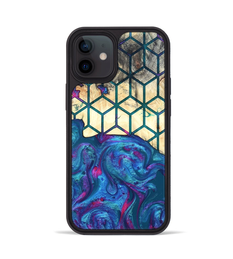 iPhone 12 Wood Phone Case - Sharen (Pattern, 820019)