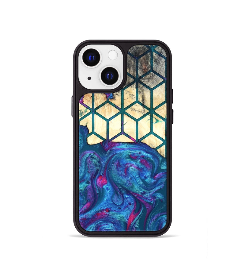 iPhone 13 mini Wood Phone Case - Sharen (Pattern, 820019)