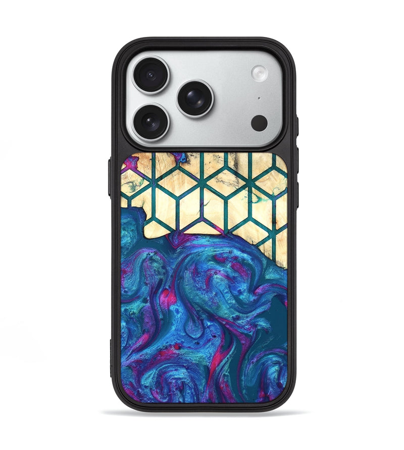 iPhone 18 Pro Wood Phone Case - Sharen (Pattern, 820019)