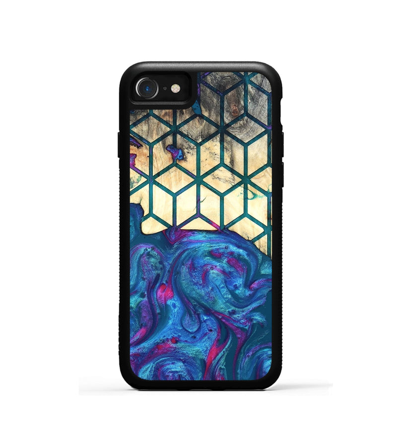 iPhone SE Wood Phone Case - Sharen (Pattern, 820019)