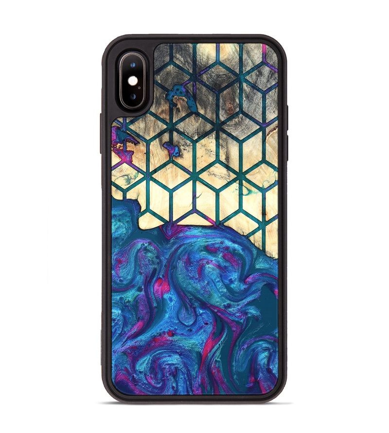 iPhone Xs Max Wood Phone Case - Sharen (Pattern, 820019)