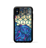 iPhone Xs Wood Phone Case - Sharen (Pattern, 820019)