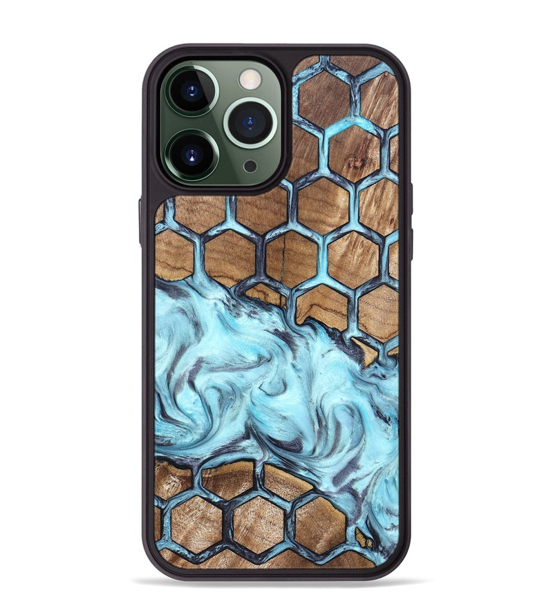 iPhone 13 Pro Max Wood Phone Case - Freddy (Pattern, 820020)