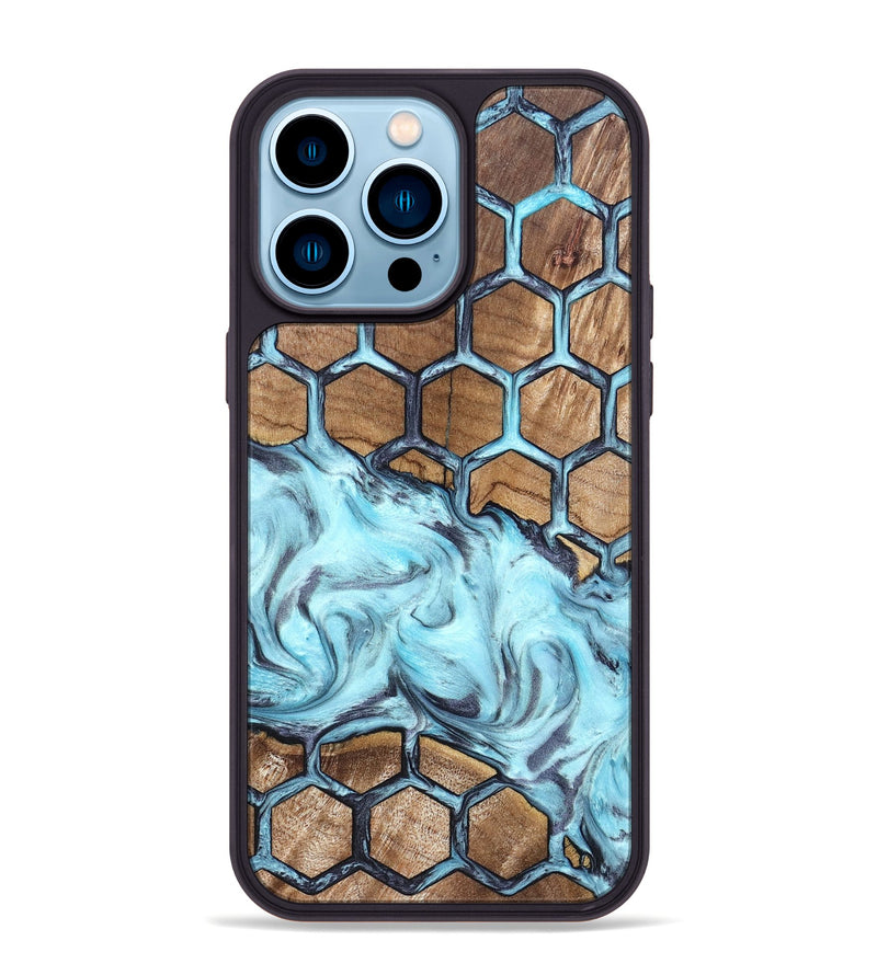 iPhone 14 Pro Max Wood Phone Case - Freddy (Pattern, 820020)