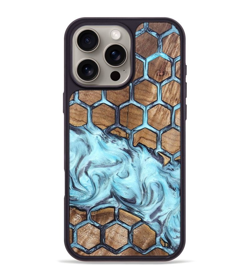 iPhone 16 Pro Max Wood Phone Case - Freddy (Pattern, 820020)