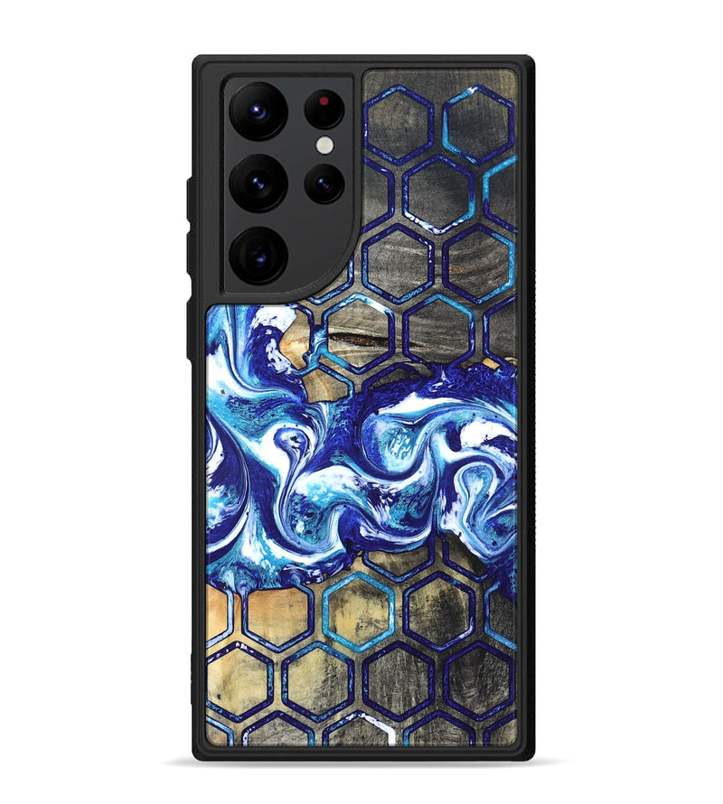 Galaxy S22 Ultra Wood Phone Case - Minna (Pattern, 820021)