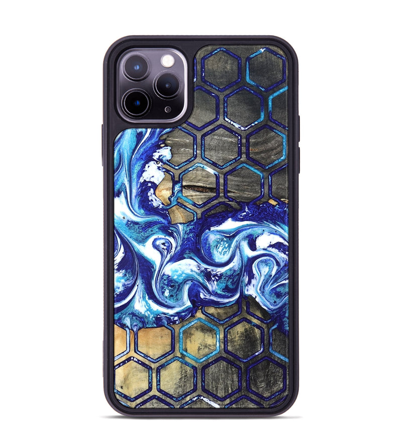 iPhone 11 Pro Max Wood Phone Case - Minna (Pattern, 820021)