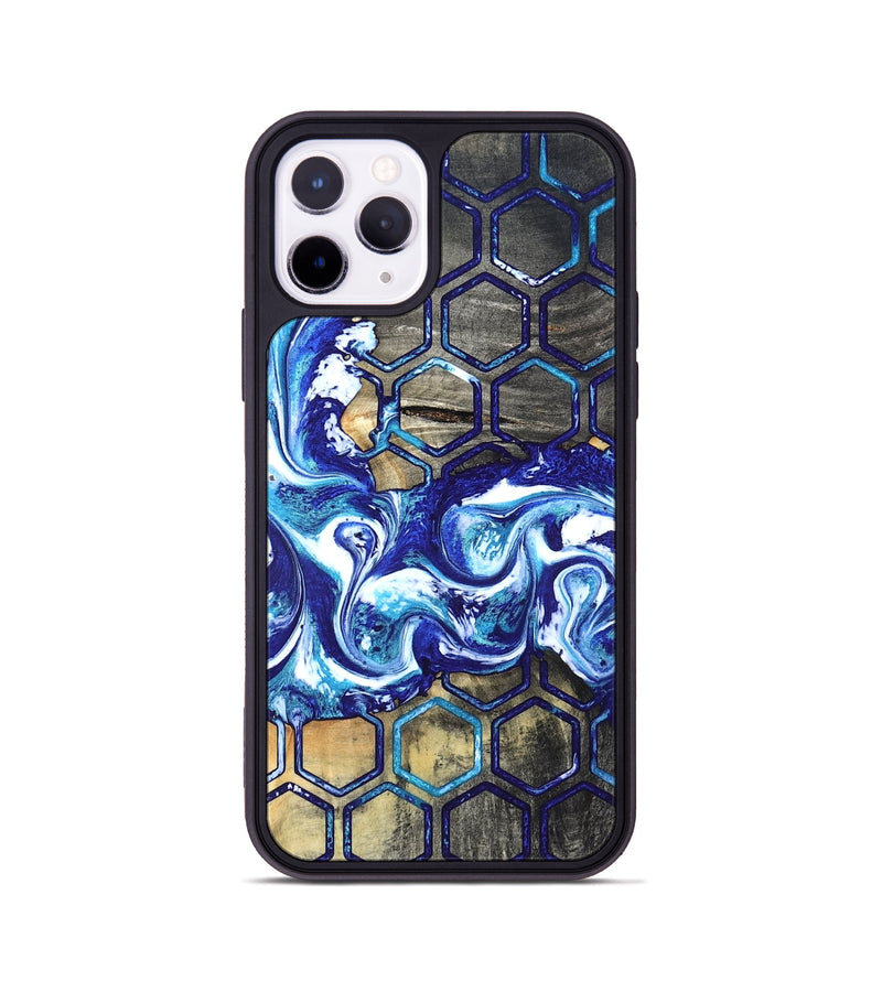 iPhone 11 Pro Wood Phone Case - Minna (Pattern, 820021)