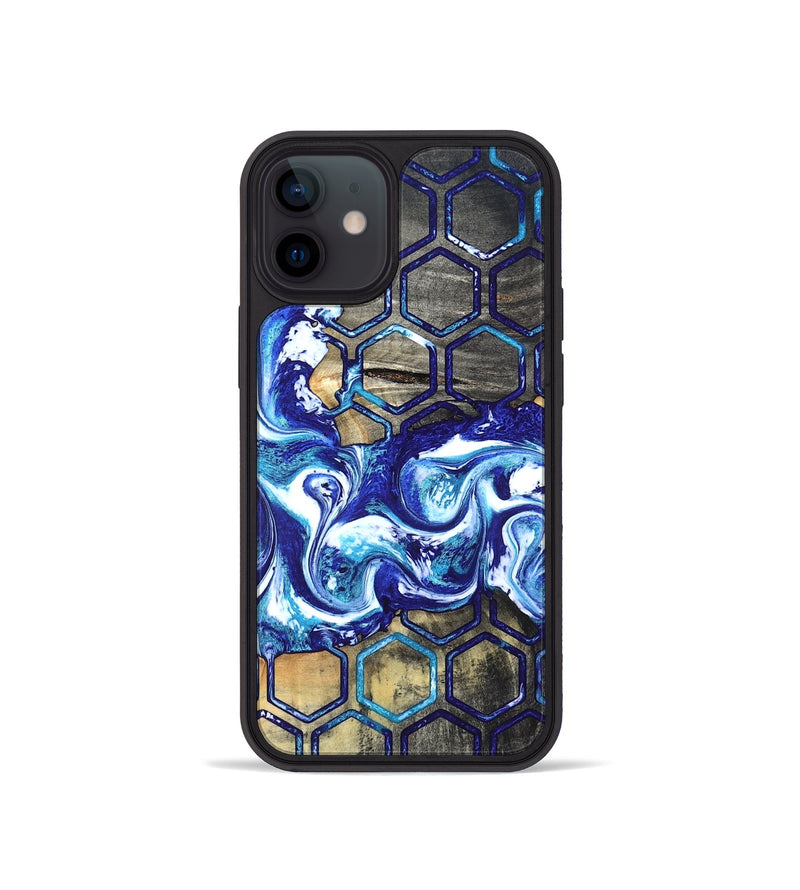 iPhone 12 mini Wood Phone Case - Minna (Pattern, 820021)