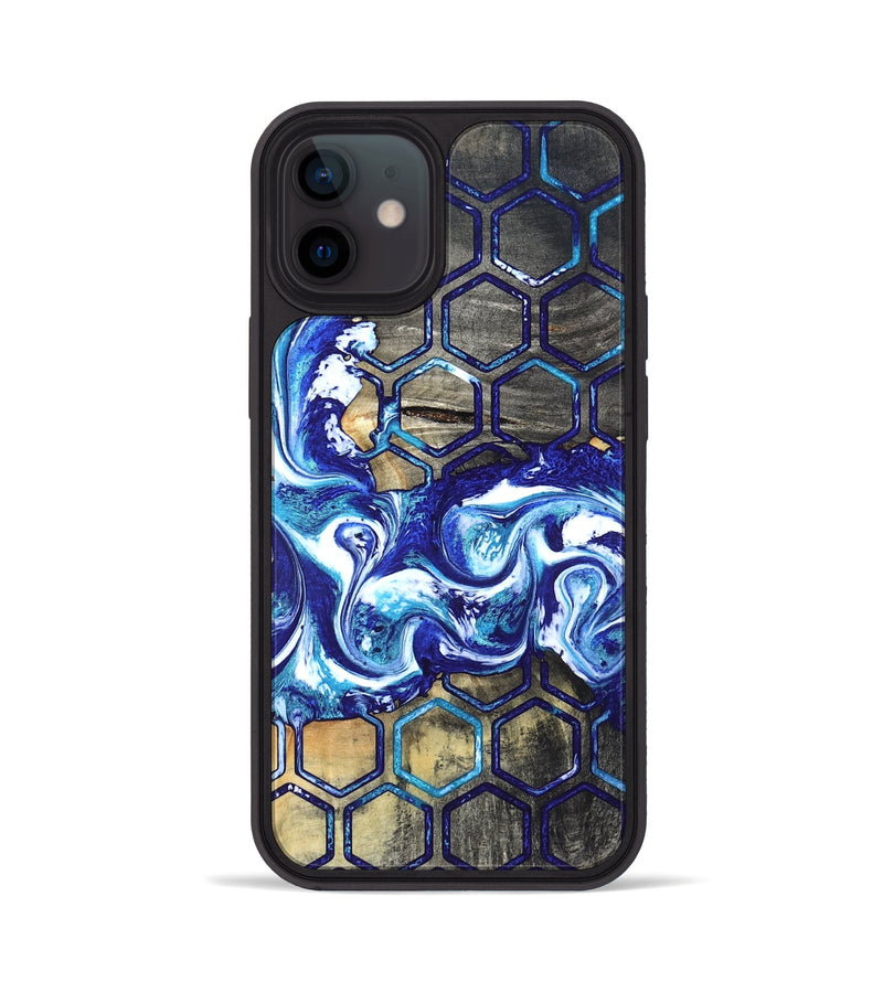 iPhone 12 Wood Phone Case - Minna (Pattern, 820021)