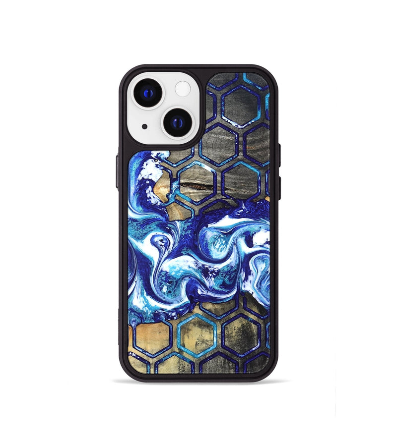 iPhone 13 mini Wood Phone Case - Minna (Pattern, 820021)