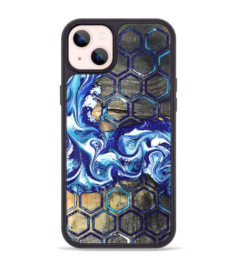 iPhone 14 Plus Wood Phone Case - Minna (Pattern, 820021)