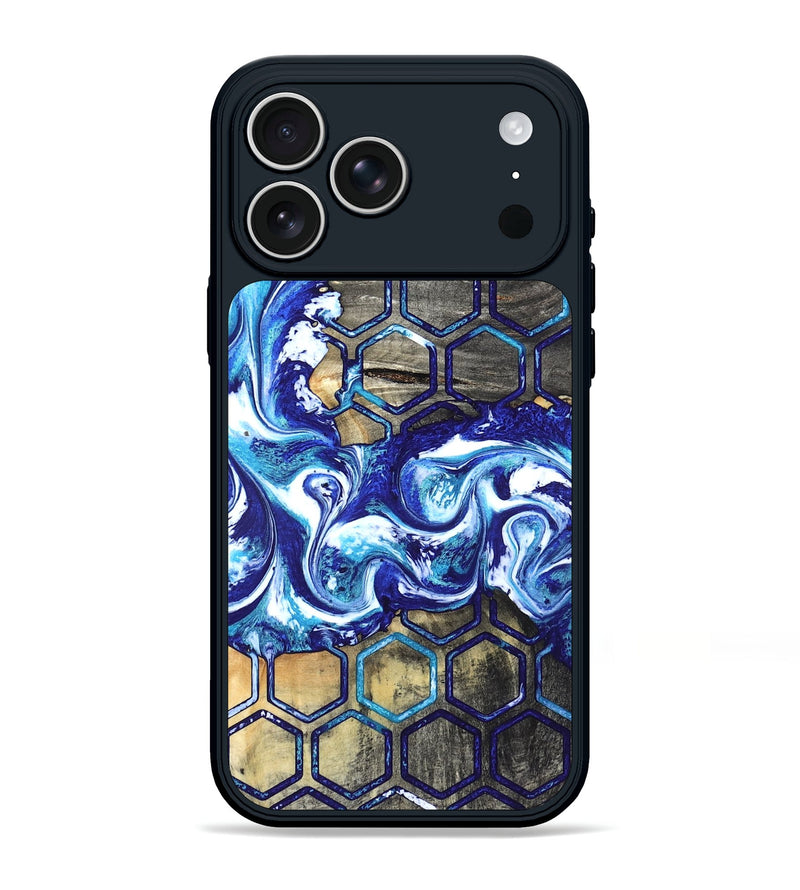 iPhone 17 Pro Max Wood Phone Case - Minna (Pattern, 820021)