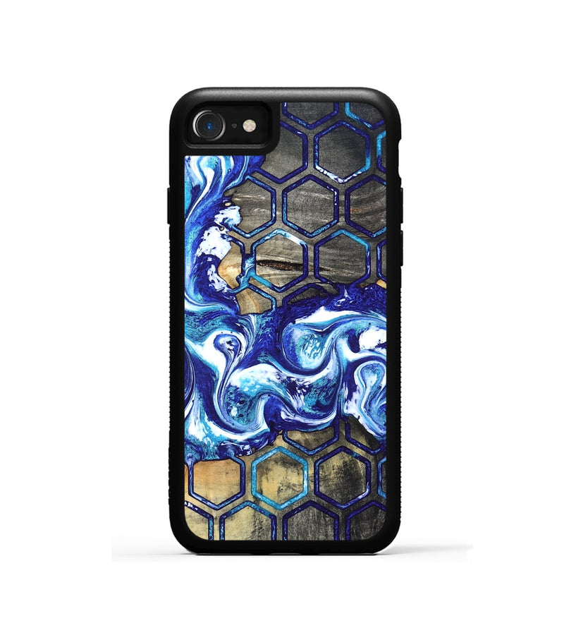 iPhone SE Wood Phone Case - Minna (Pattern, 820021)