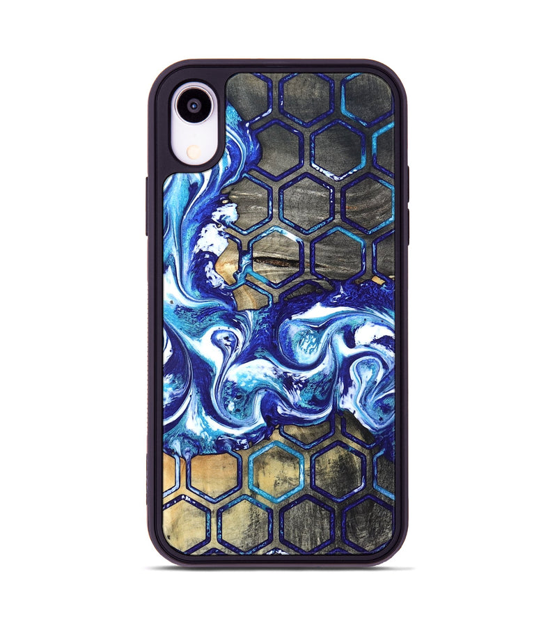 iPhone Xr Wood Phone Case - Minna (Pattern, 820021)