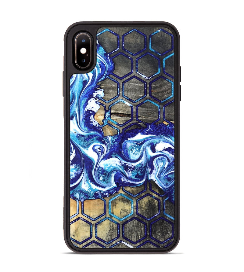 iPhone Xs Max Wood Phone Case - Minna (Pattern, 820021)
