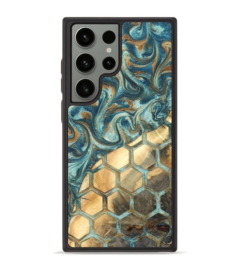 Galaxy S23 Ultra Wood Phone Case - Margret (Pattern, 820022)