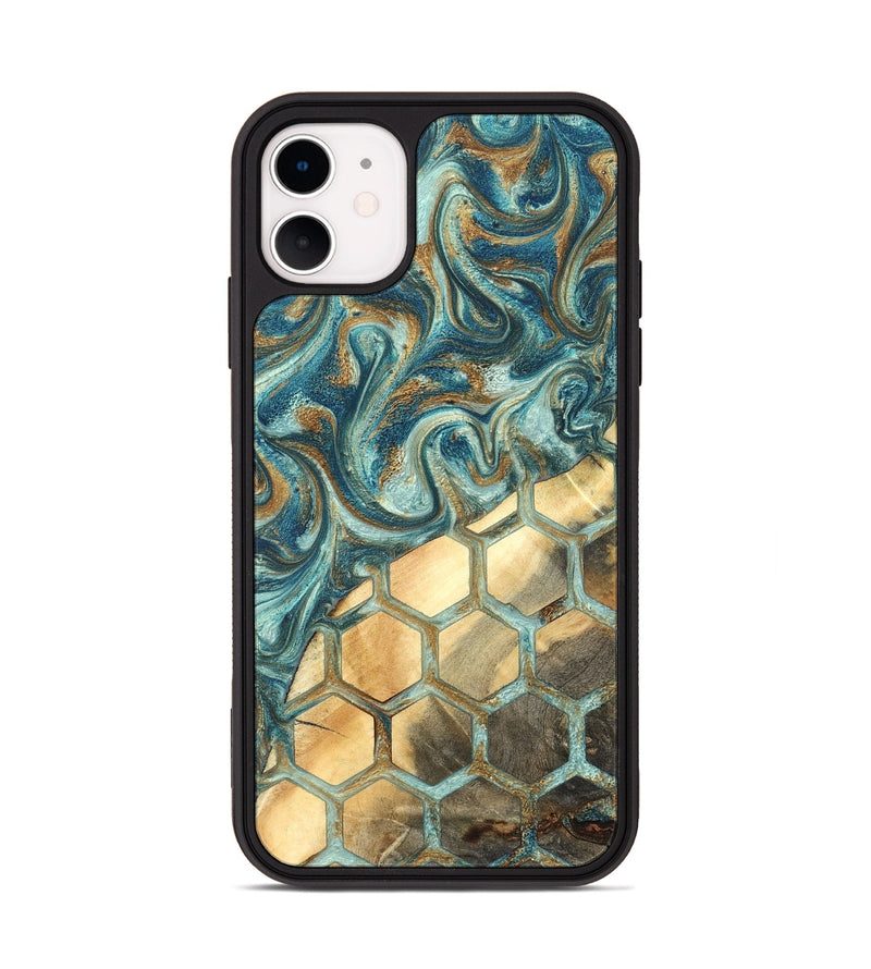 iPhone 11 Wood Phone Case - Margret (Pattern, 820022)