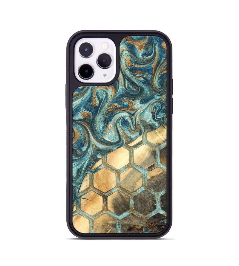 iPhone 11 Pro Wood Phone Case - Margret (Pattern, 820022)