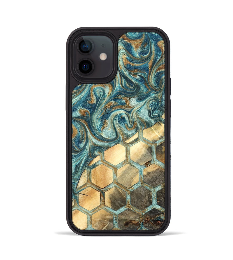 iPhone 12 Wood Phone Case - Margret (Pattern, 820022)