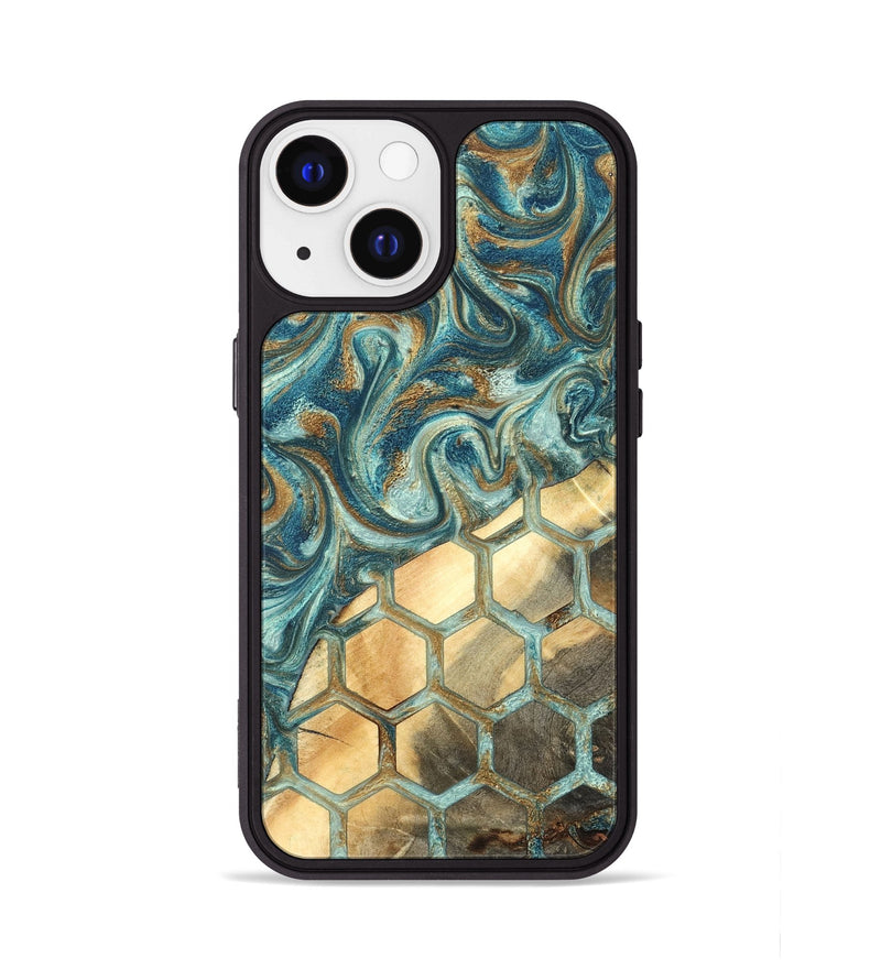 iPhone 13 Wood Phone Case - Margret (Pattern, 820022)