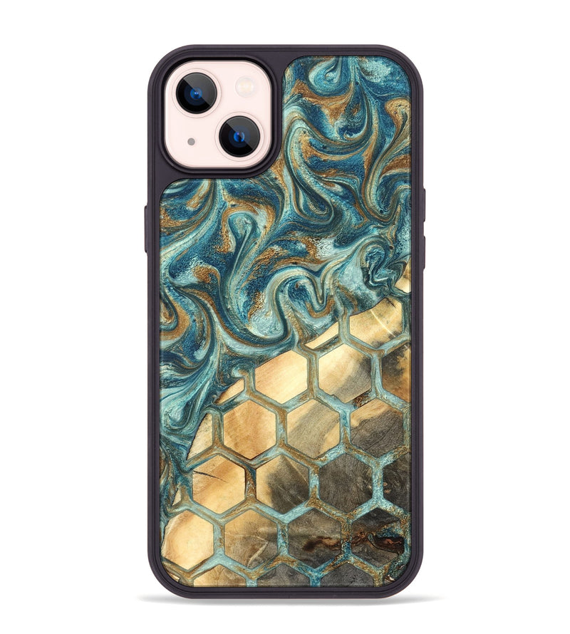 iPhone 14 Plus Wood Phone Case - Margret (Pattern, 820022)