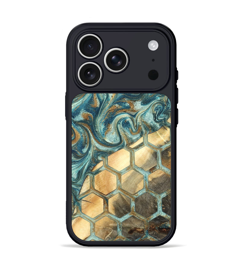 iPhone 17 Pro Wood Phone Case - Margret (Pattern, 820022)