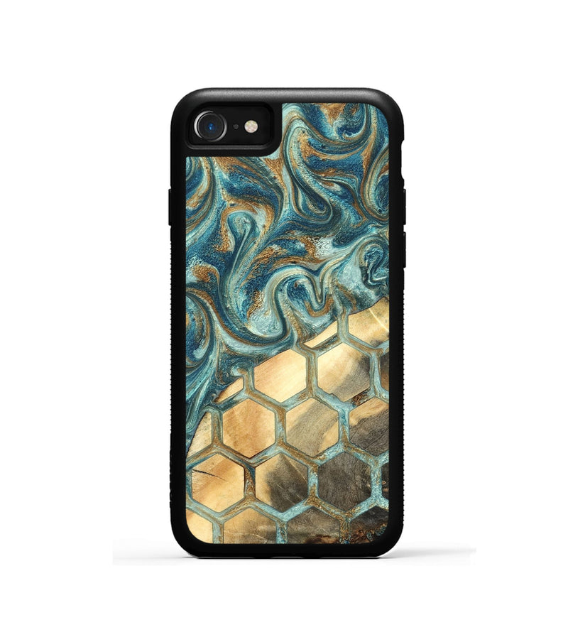 iPhone SE Wood Phone Case - Margret (Pattern, 820022)