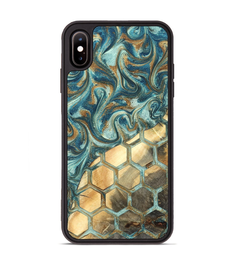 iPhone Xs Max Wood Phone Case - Margret (Pattern, 820022)