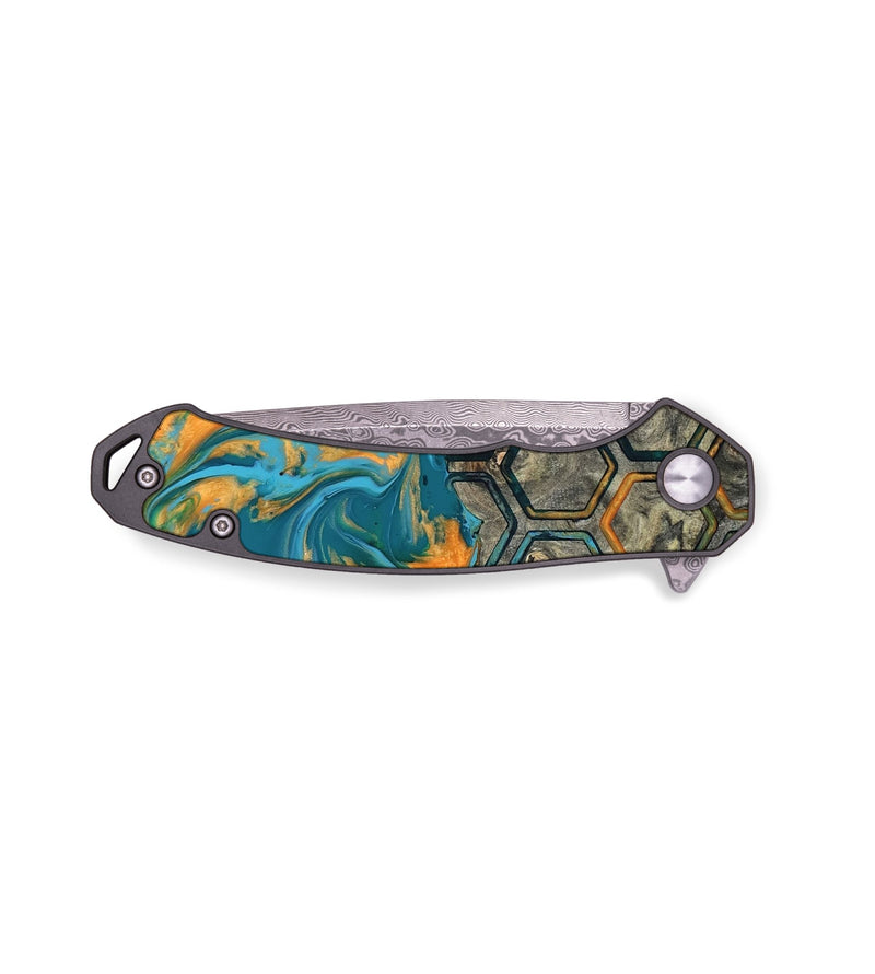 EDC Wood Pocket Knife - Analia (Pattern, 820023)