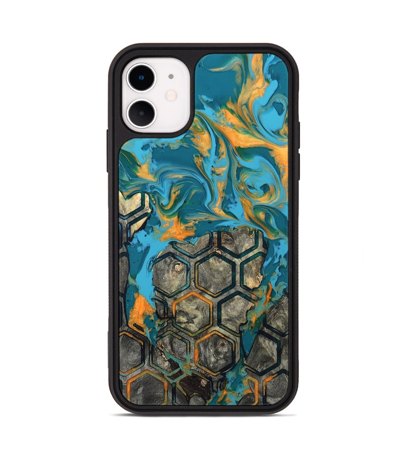 iPhone 11 Wood Phone Case - Analia (Pattern, 820023)