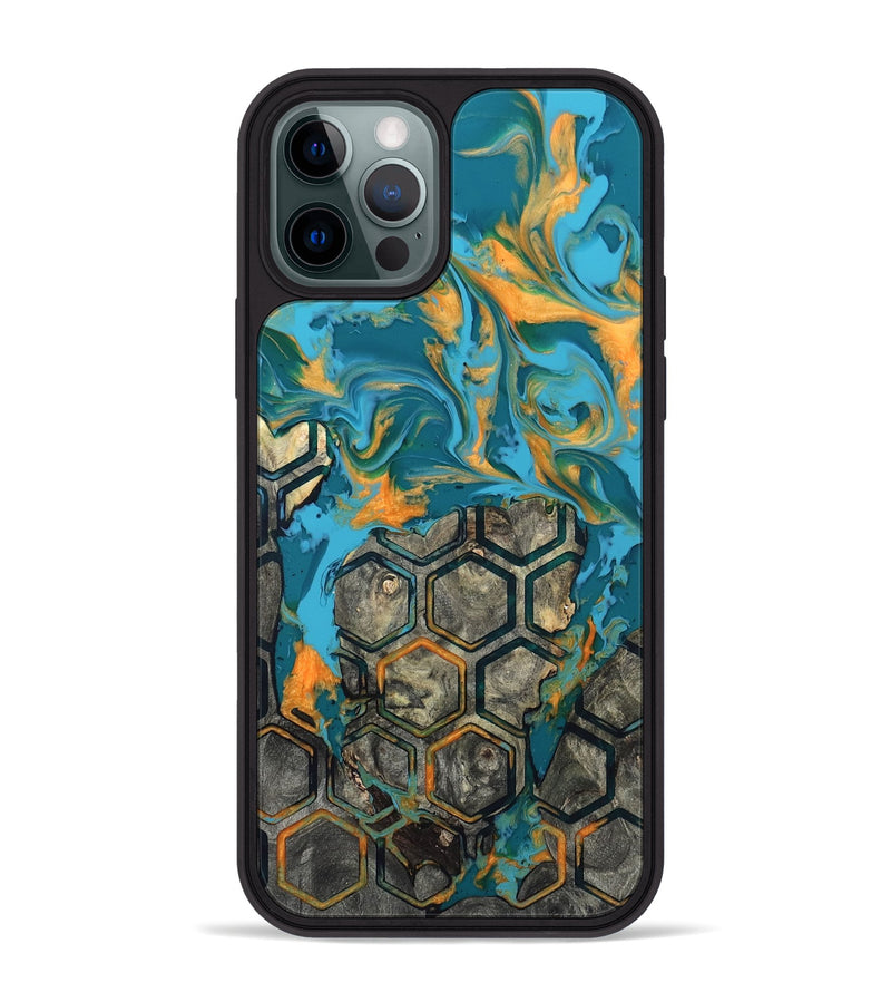 iPhone 12 Pro Max Wood Phone Case - Analia (Pattern, 820023)
