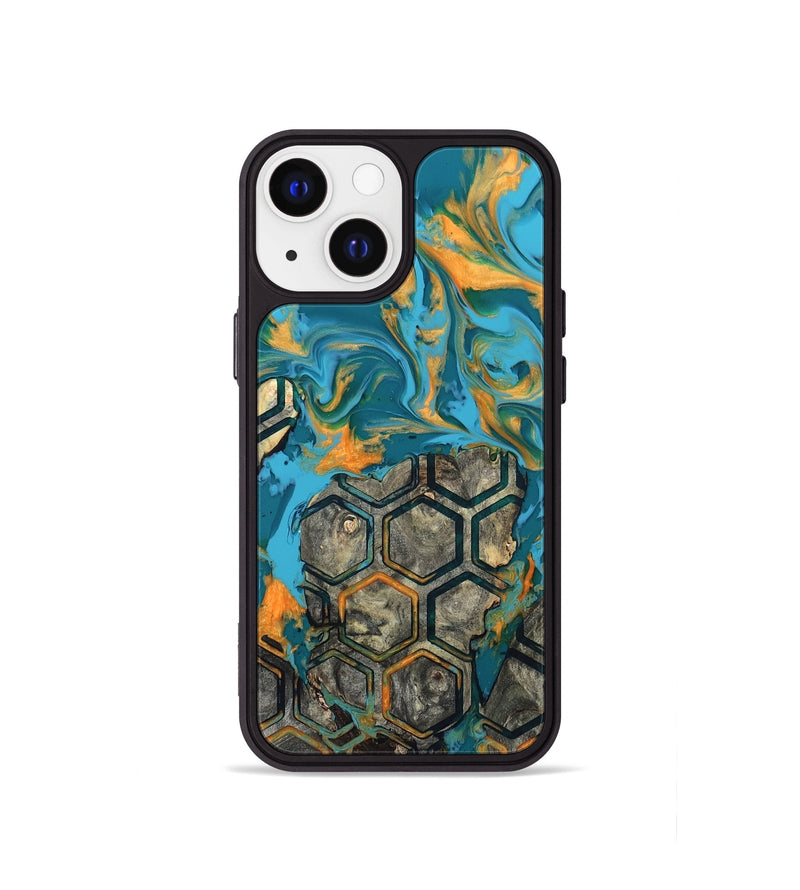 iPhone 13 mini Wood Phone Case - Analia (Pattern, 820023)