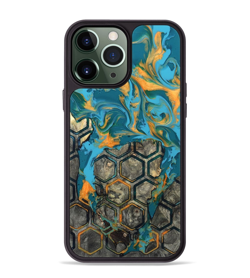 iPhone 13 Pro Max Wood Phone Case - Analia (Pattern, 820023)
