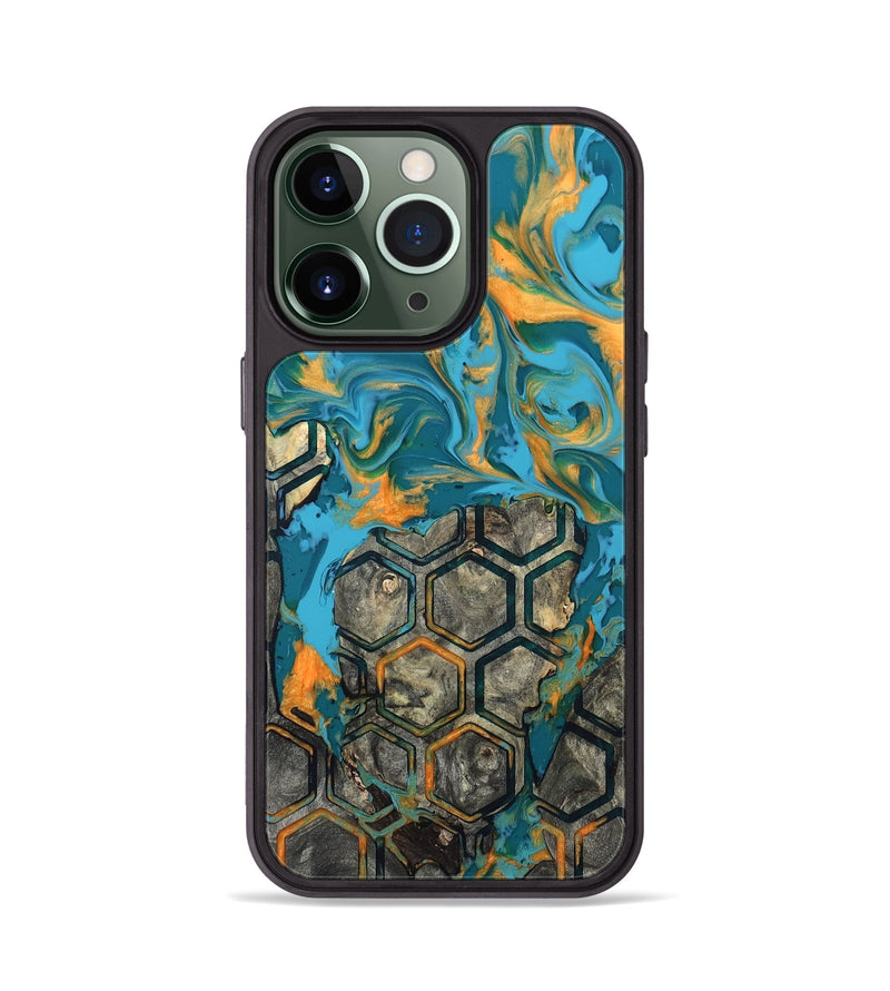 iPhone 13 Pro Wood Phone Case - Analia (Pattern, 820023)