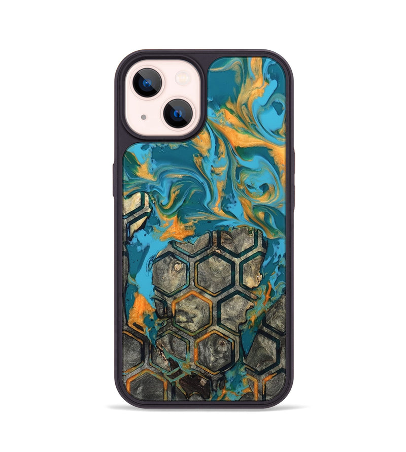 iPhone 14 Wood Phone Case - Analia (Pattern, 820023)